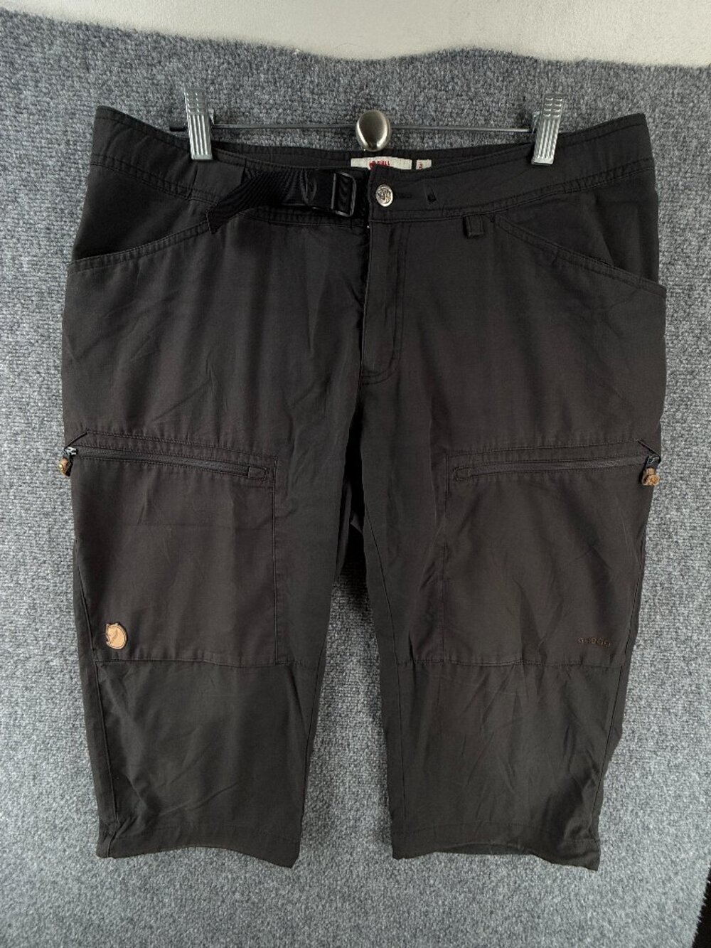 Fjallraven Abisko Shade Shorts 81536 36 Men Gray Pants Hiking ACTL 37x19